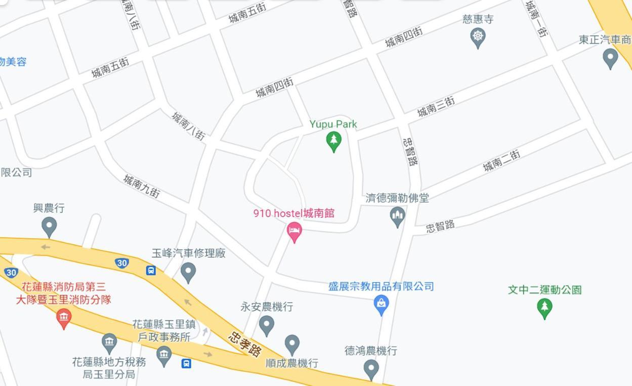 910 Hostel 城南館-自助入住 Yuli Zewnętrze zdjęcie